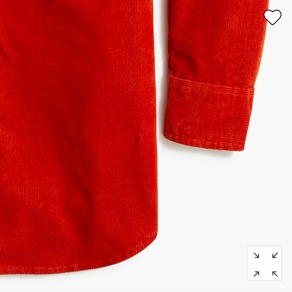 J. Crew Factory Corduroy Shirt-Jacket - Picture 3 of 5